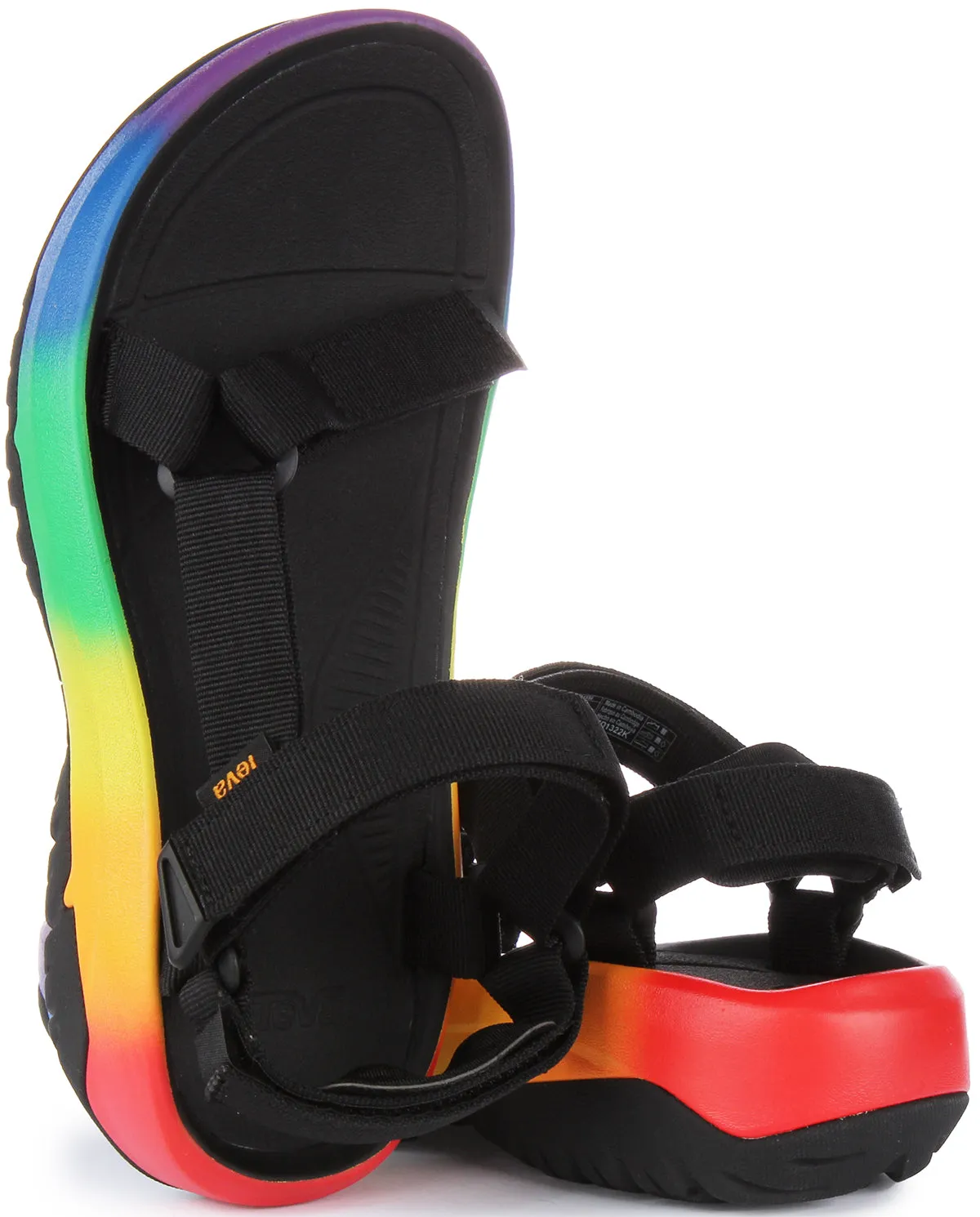 Teva Hurricane Xlt 2 In Black Rainbow