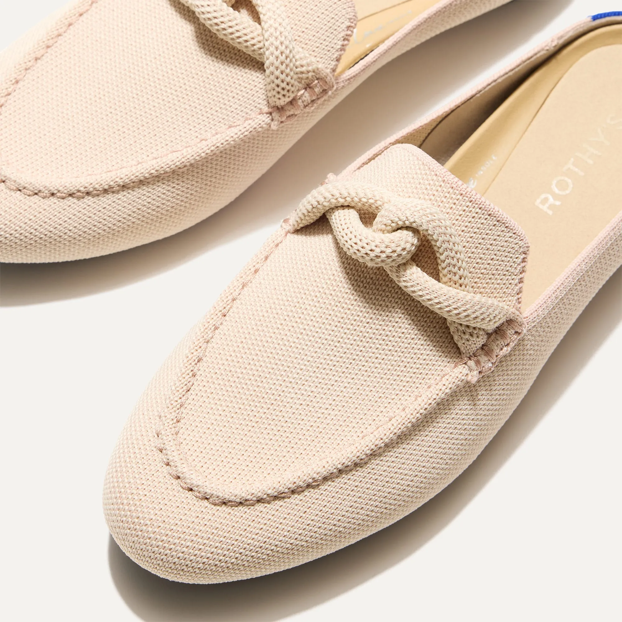 The Loafer Mule - Blush Pink