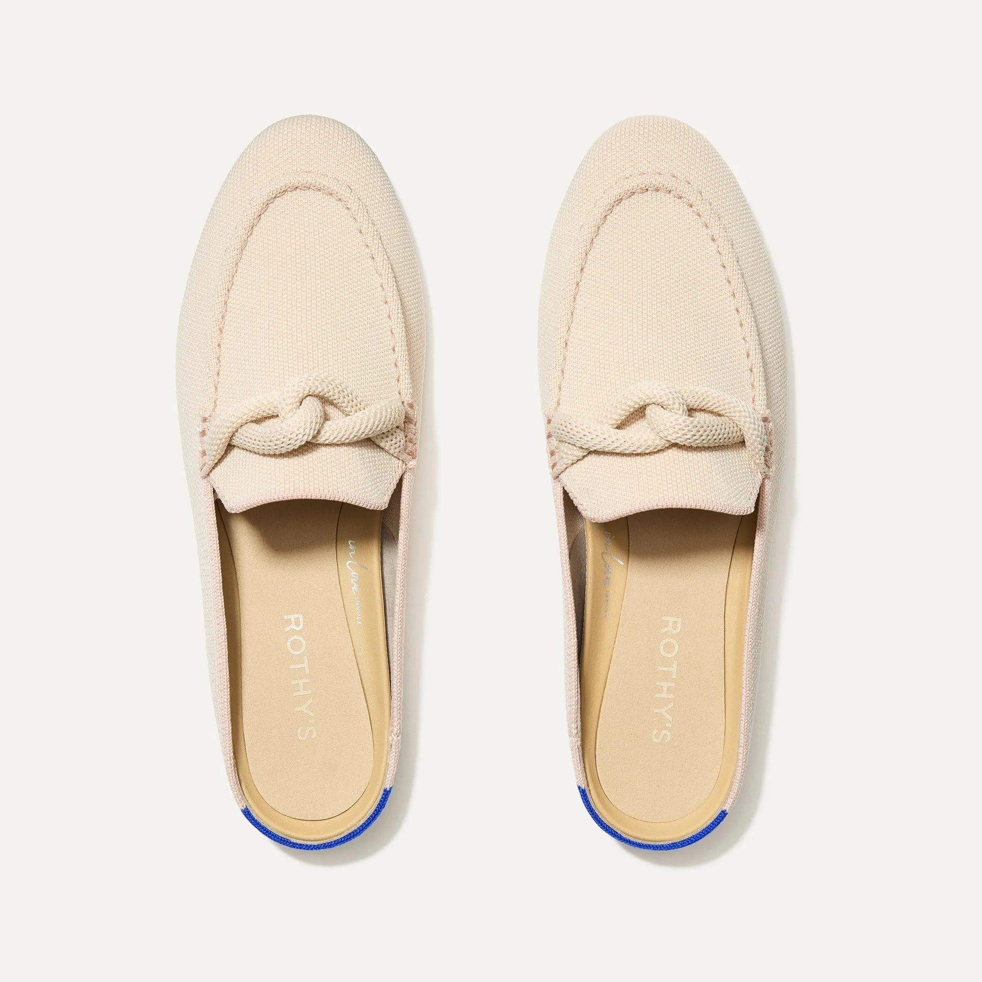 The Loafer Mule - Blush Pink