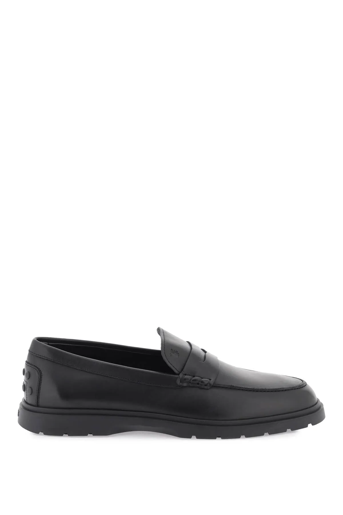 Tod's leather loafers