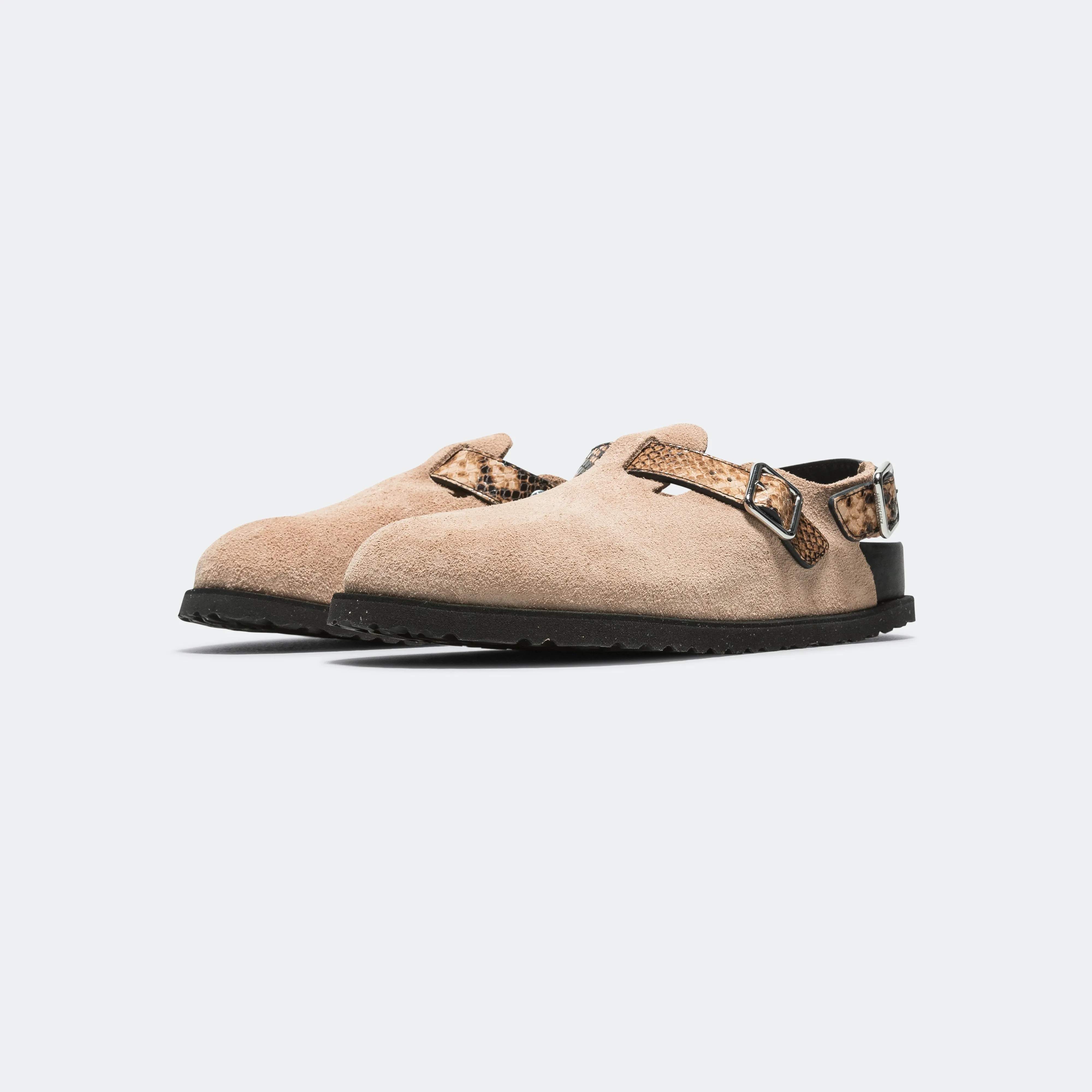 Tokio Cazador Narrow - Brown Snake Leather