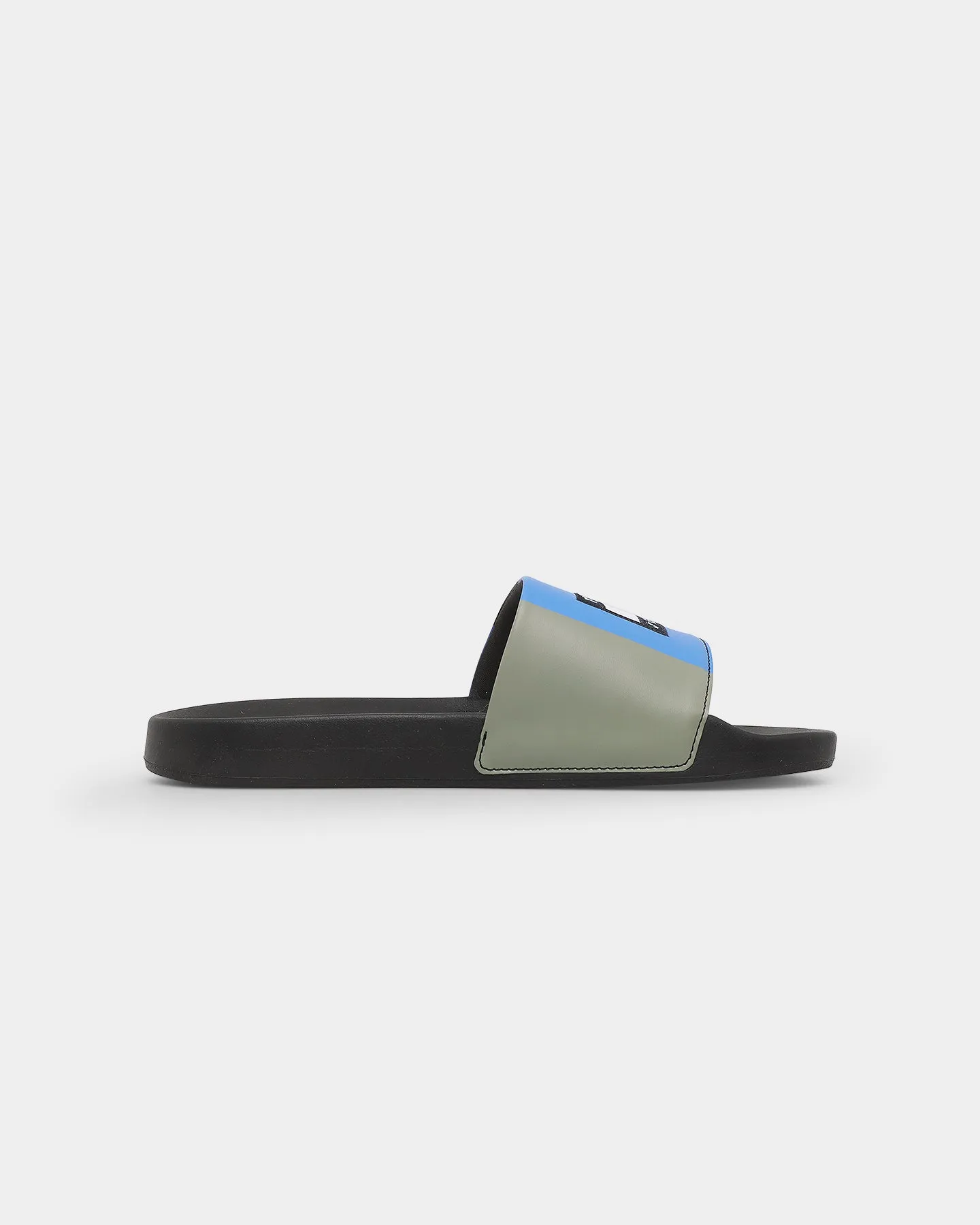 Tommy Jeans TJ Block Archive Pool Slides Black