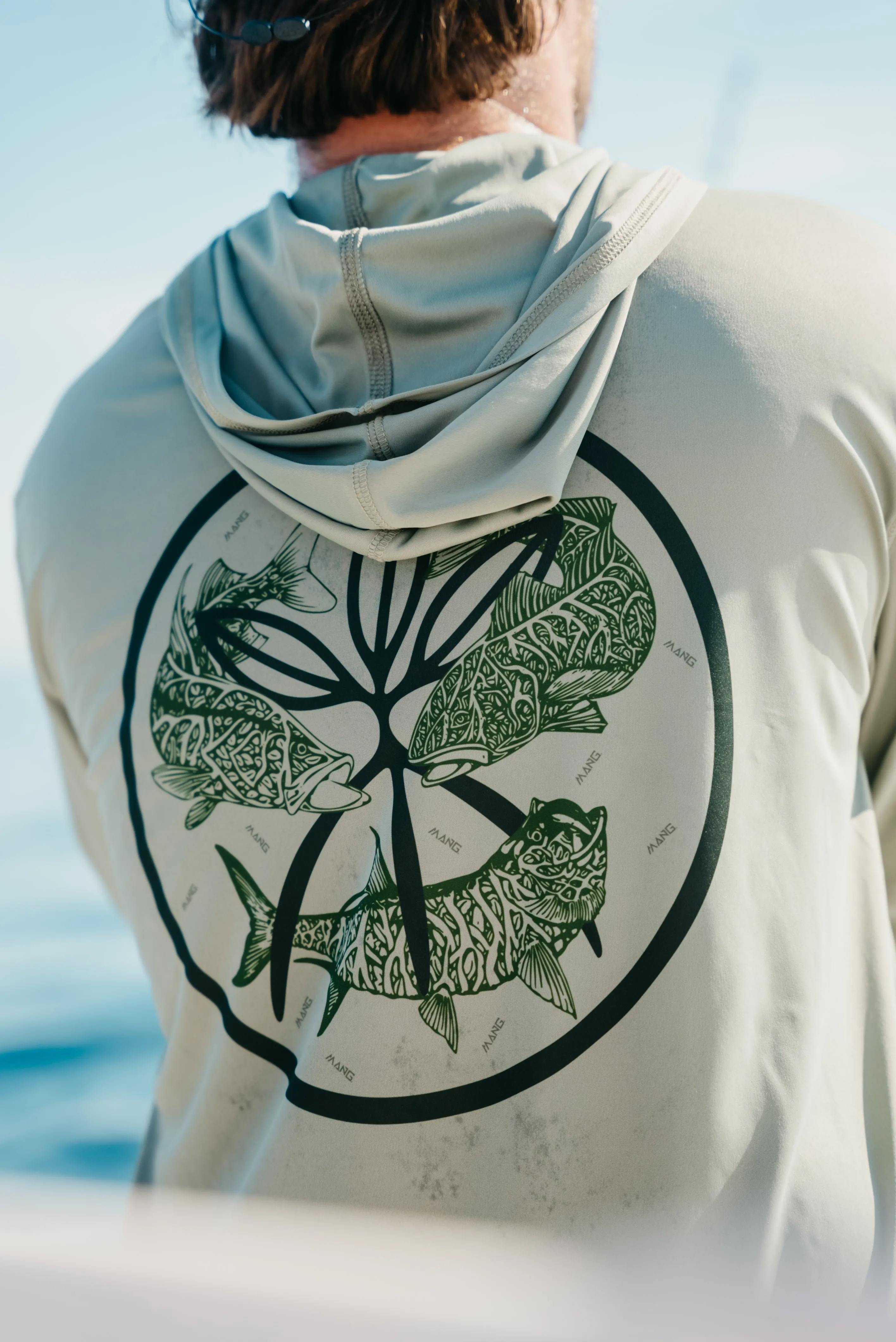 Tri Leaf Slam MANG Eco Hoodie