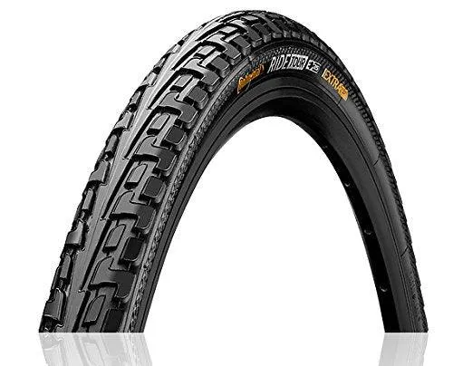 Used Continental Ride Tour City/Trekking Bicycle Tire, 27x1-1/4