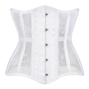 Women 14 Double Steel-Boned Longline Heavy Duty Waist Training Corsets Shaper