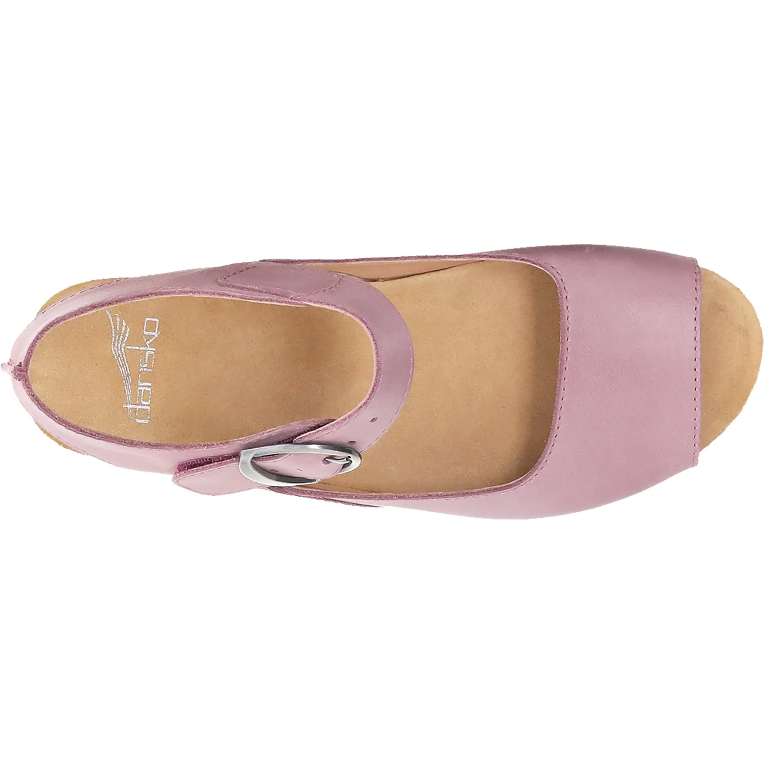 Women's Dansko Tiana Blush Burnished Nubuck