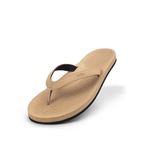 Women's Flip Flops - Soil Light