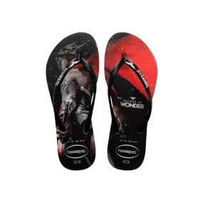 Wonder Woman 80 Flip Flops