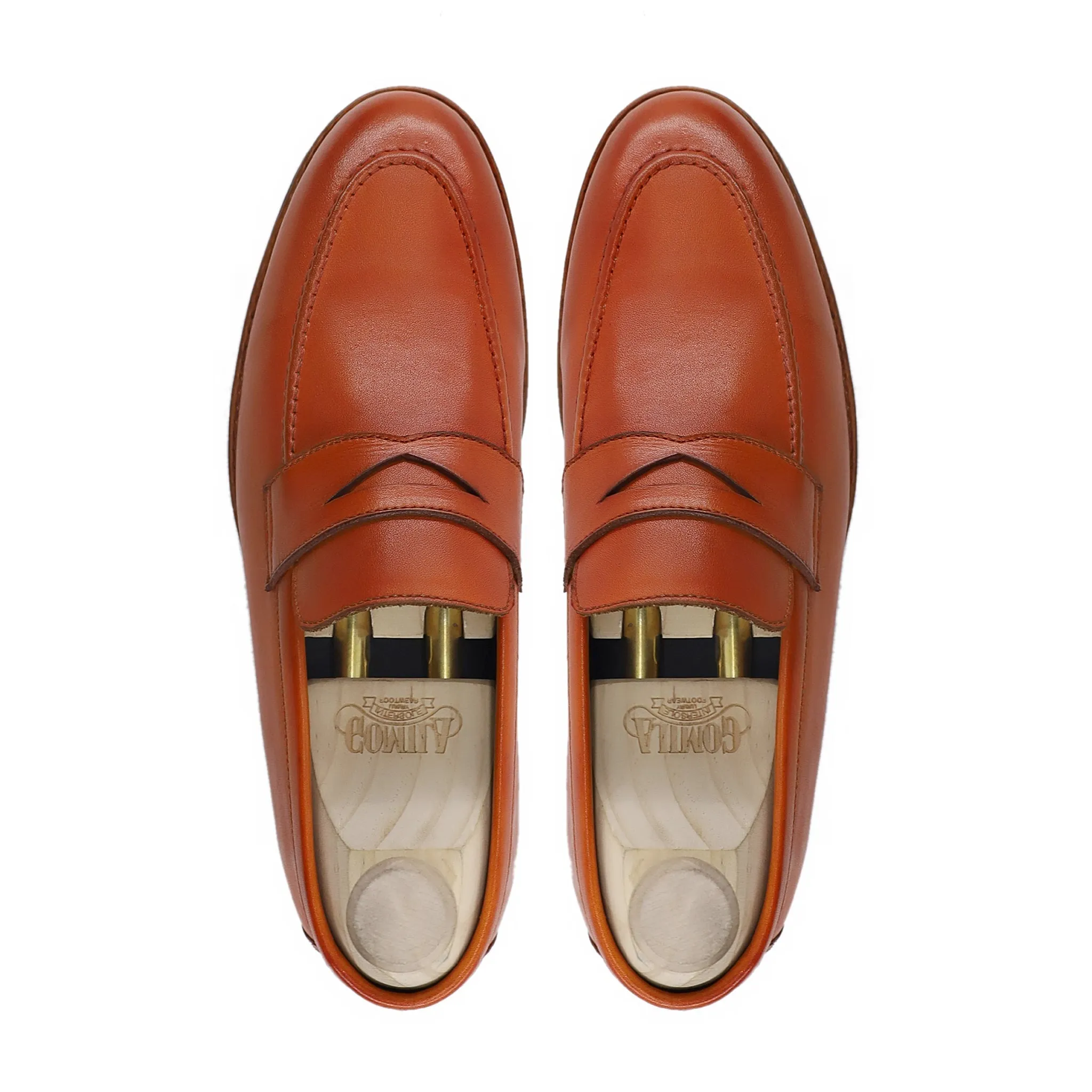 Youman - Men's Tan Calf Leather Loafer